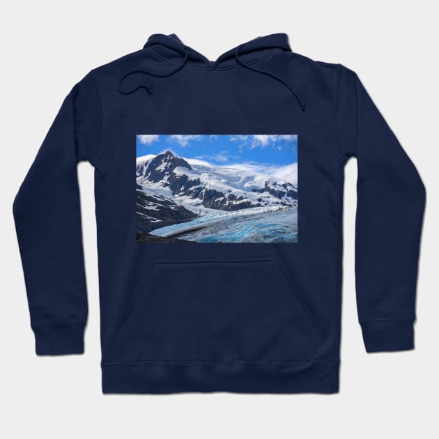 USA. Alaska. Glacier on the Mountain. Hoodie by vadim19